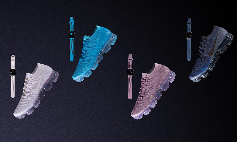 Apple Watch x Nike Air VaporMax Flyknit “Day to Night” 别注表带系列发布
