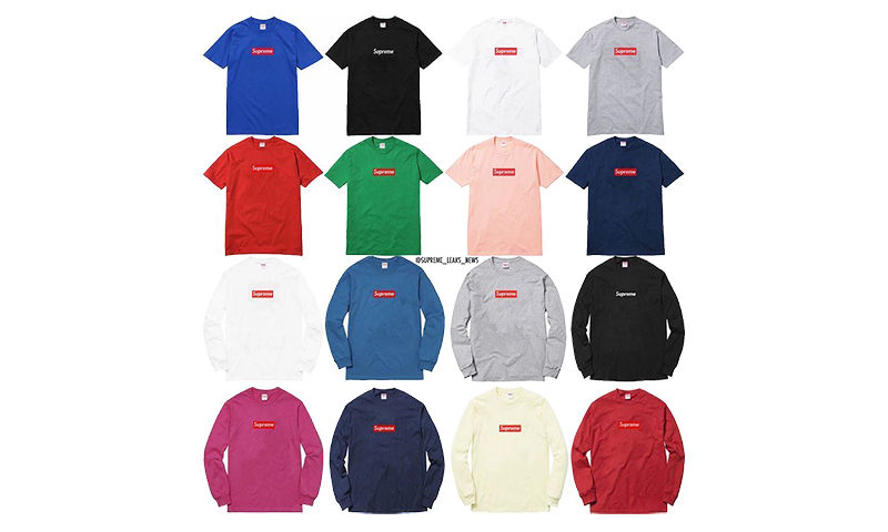 Supreme 或将于近期发售 2017 春夏 Box Logo T 恤