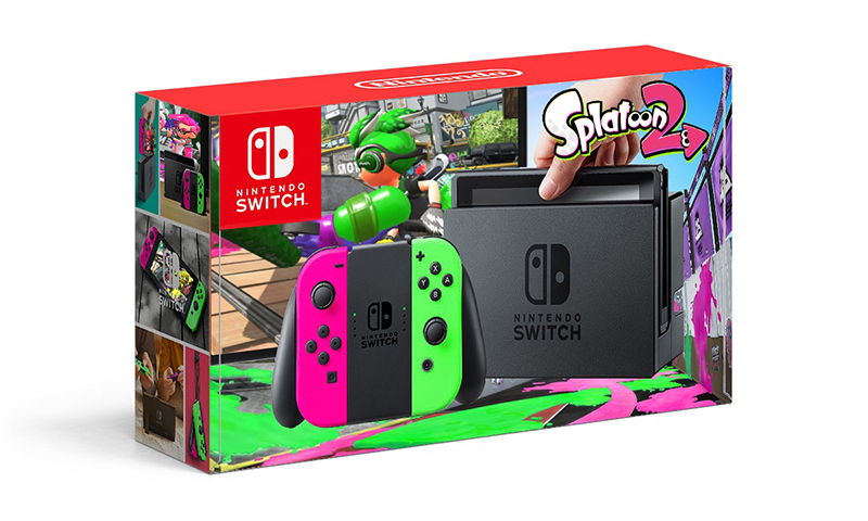 Nintendo Switch 推出《Splatoon 2》限定主机