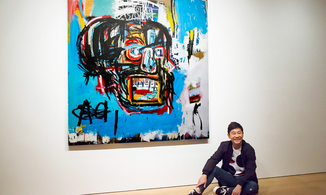 前泽友作竞得 Jean-Michel Basquiat 天价画作