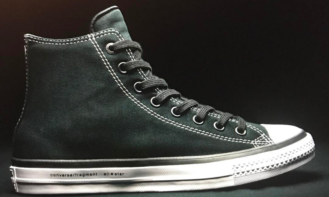 藤原浩曝光 fragment design x Converse 联名新作