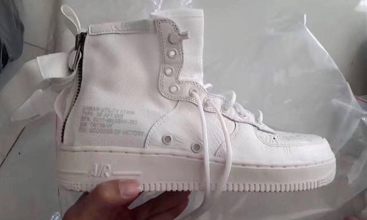 更多配色曝光，Nike SF-AF1 Mid 谍照再现