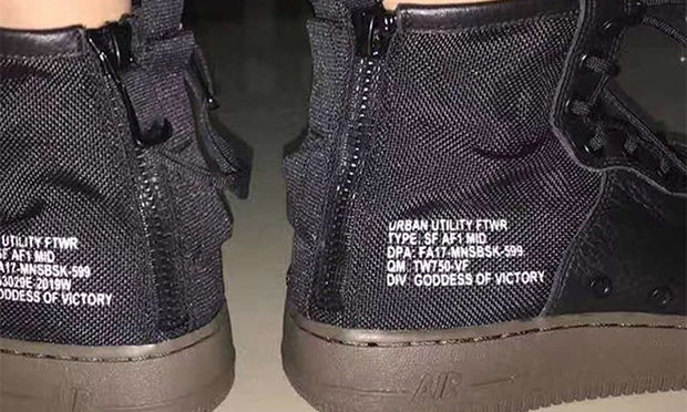 机能元素尽显，Nike SF-AF1 全新 Mid 鞋型曝光