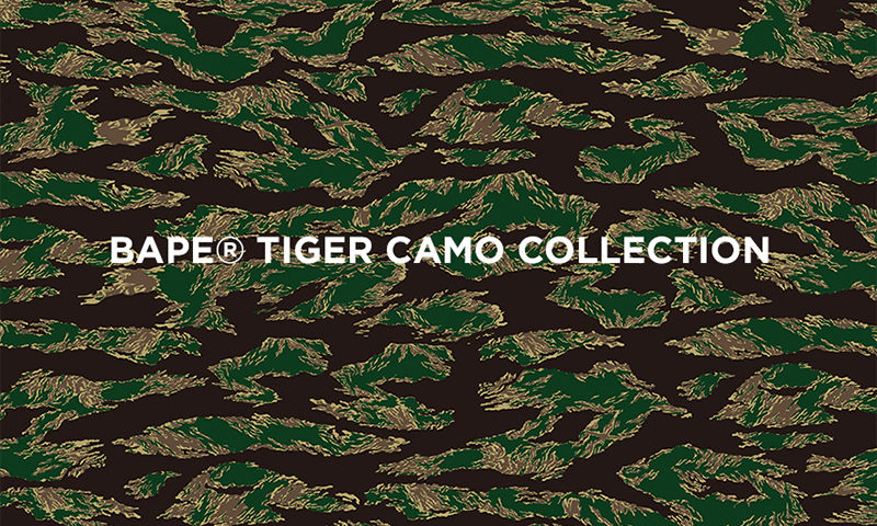A BATHING APE® 推出虎纹迷彩系列