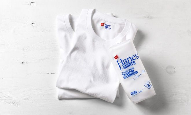 Hanes 在日本市场打造 Japan Fit BLUE PACK 全新系列