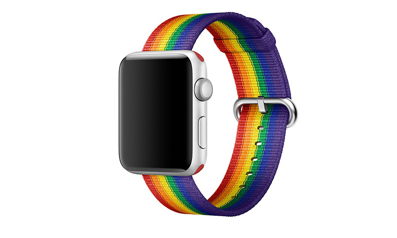 苹果为 Apple Watch 带来 “Pride Edition” 别注表带