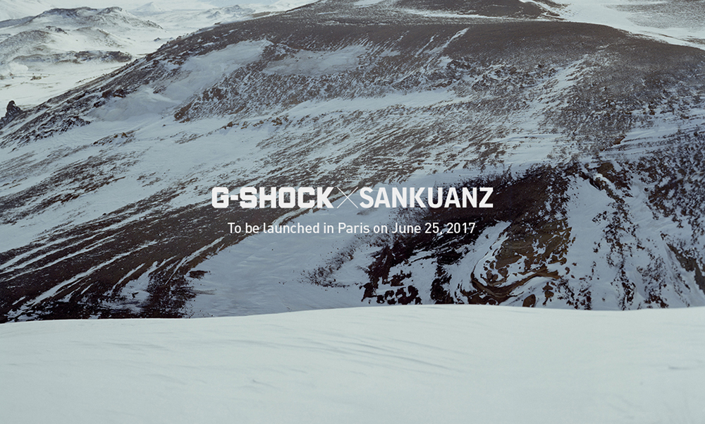 G-SHOCK 和 SANKUANZ 即将展开合作，这次还远赴冰岛…