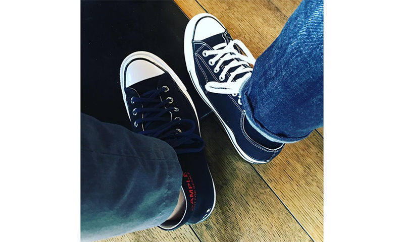 疑似 fragment design x CONVERSE Chuck Taylor All Star ’70 高版本释出
