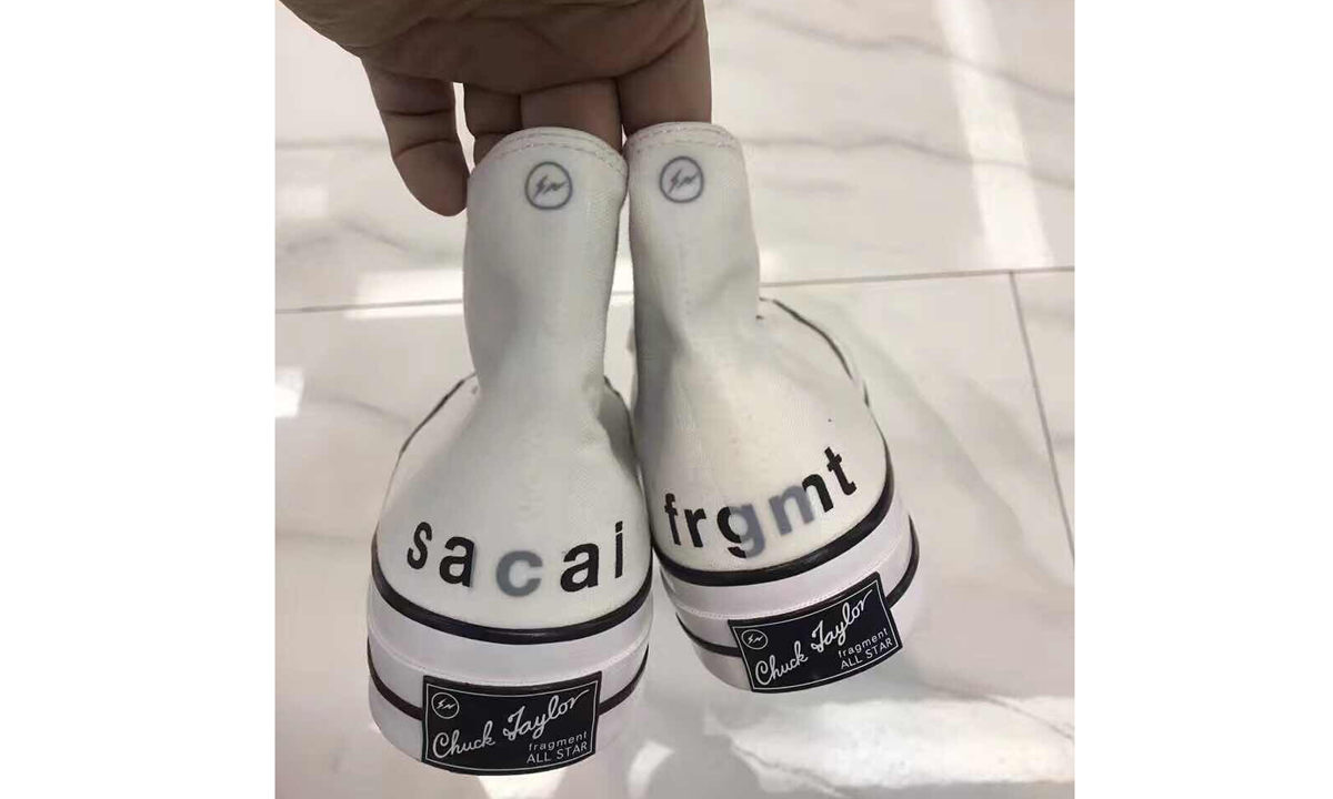 fragment design x CONVERSE 疑似又拉来了 sacai 合作