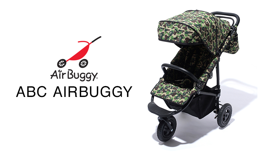 Air Buggy x A BATHING APE® 打造 ABC Camo 婴儿车