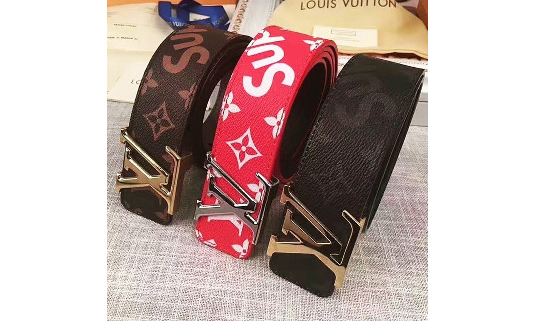抢先预览 Supreme x Louis Vuitton 联名 3 色腰带