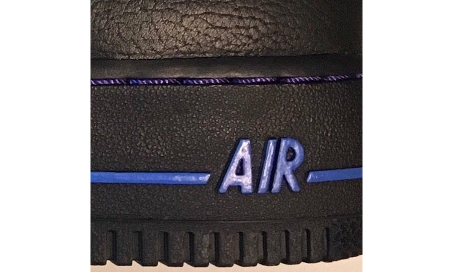 VLONE x Nike Air Force 1 的下一个主题是黑蓝搭配？