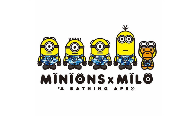 A BATHING APE® x MINIONS 联乘系列即将发售