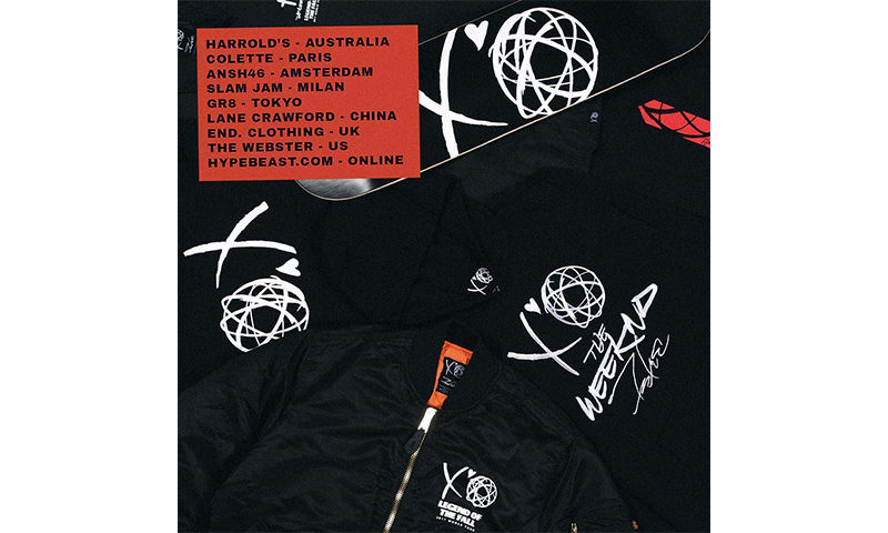 The Weeknd 再次携手 Futura 打造联乘系列