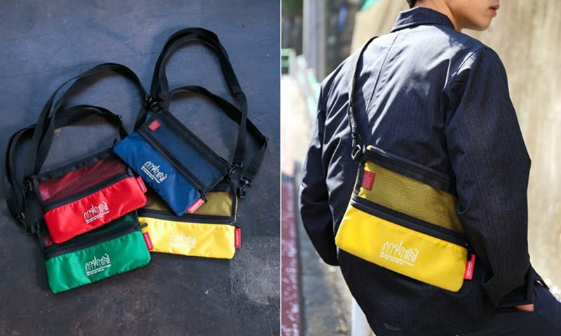 green label relaxing x Manhattan Portage 打造联乘邮差包系列