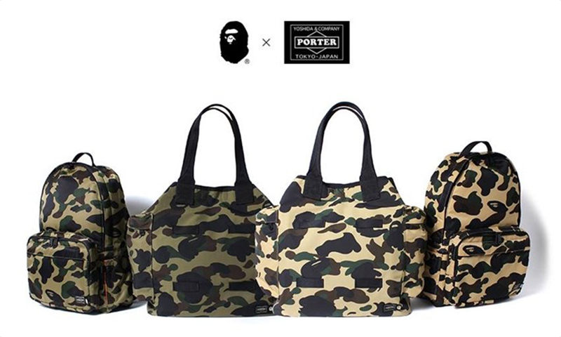 A BATHING APE® x PORTER 打造联乘系列