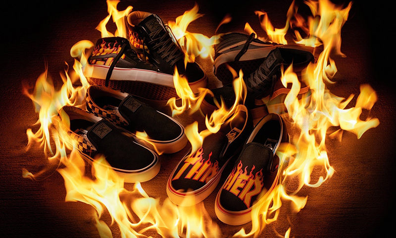 Vans x《Thrasher》联名鞋款即将发售