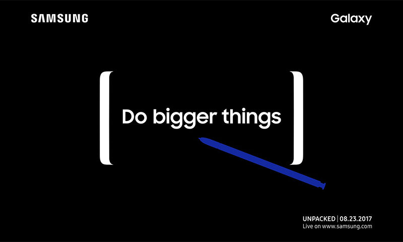 Samsung Galaxy Note 8 发售日期曝光