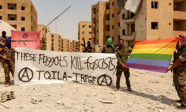 叙利亚一 LGBT 团体以实际行动反对 ISIS 及一切形式的恐怖主义