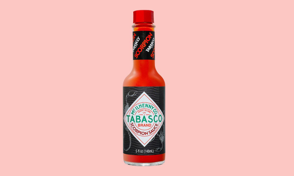 Tabasco 全新 Scorpion 辣椒酱，是普通版辣度的 20 倍