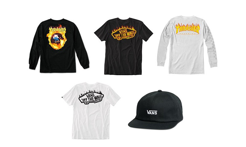 THRASHER x VANS 联乘系列即将发售
