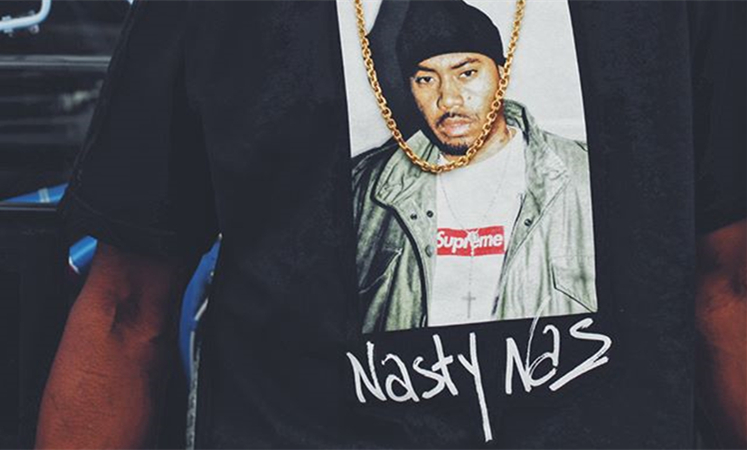 再次曝光，Nas x Supreme 联名肖像 T恤真的要来了