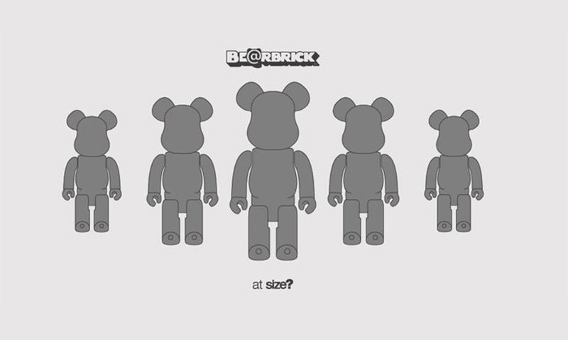 size? x MEDICOM TOY 即将推出 BE@RBRICK 全新联乘玩偶