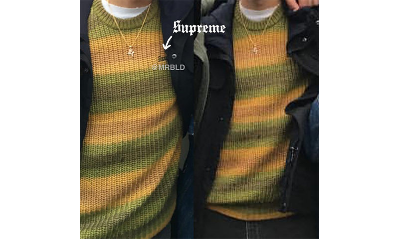 疑似 Supreme 2017 秋冬针织毛衣曝光