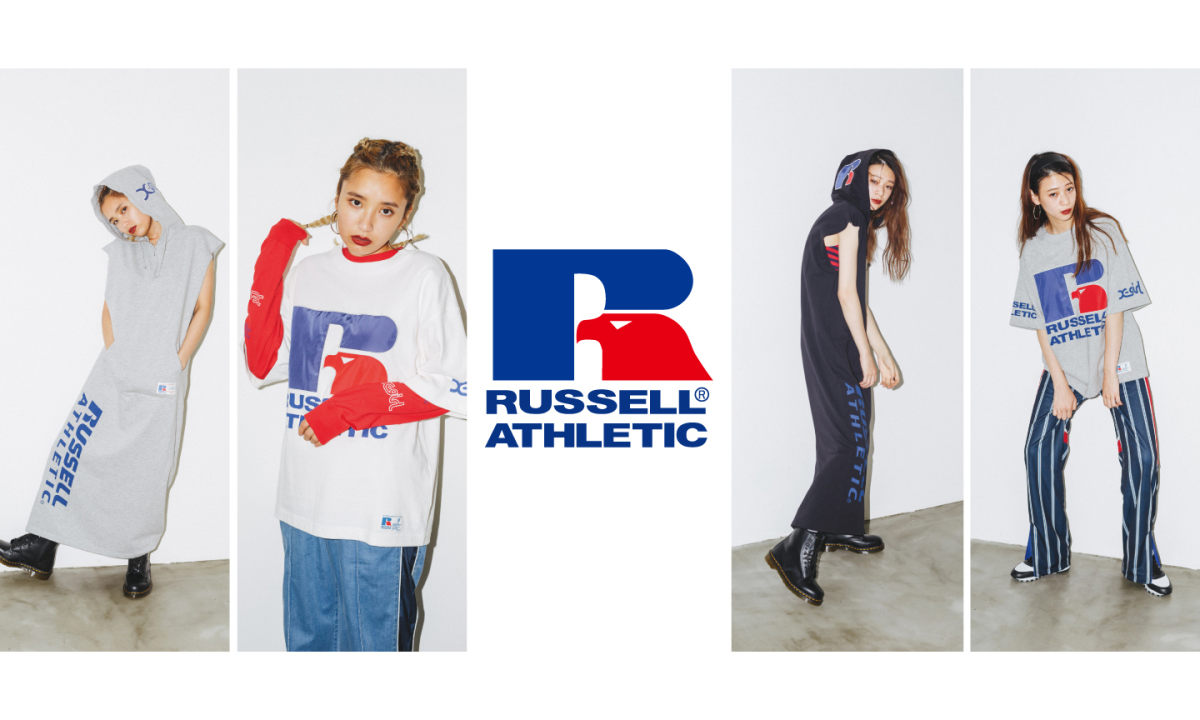 X-GIRL x RUSSELL ATHLETIC 联名款发售