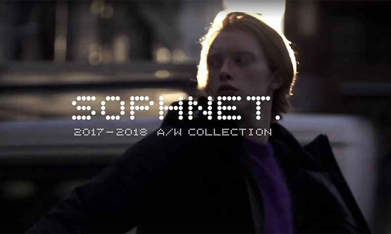 SOPHNET. 2017 秋冬系列视频 Lookbook 发布