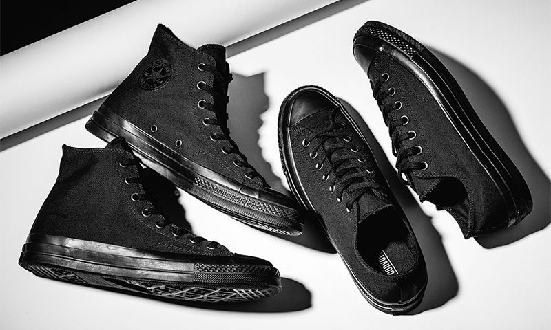 CONVERSE 推出 Chuck Taylor 1970s 新款 “Triple Black” 配色