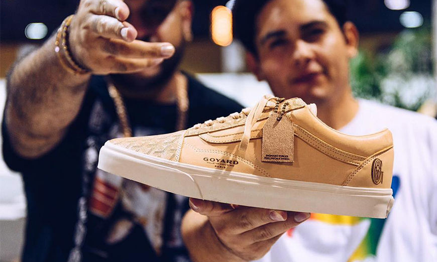 当 Goyard 遇上 Vans Old Skool ，可以是长这样