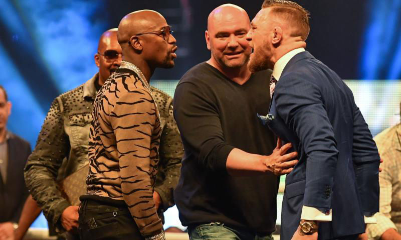 Floyd Mayweather 与 Conor McGregor “世纪约架” 大量门票尚未售出