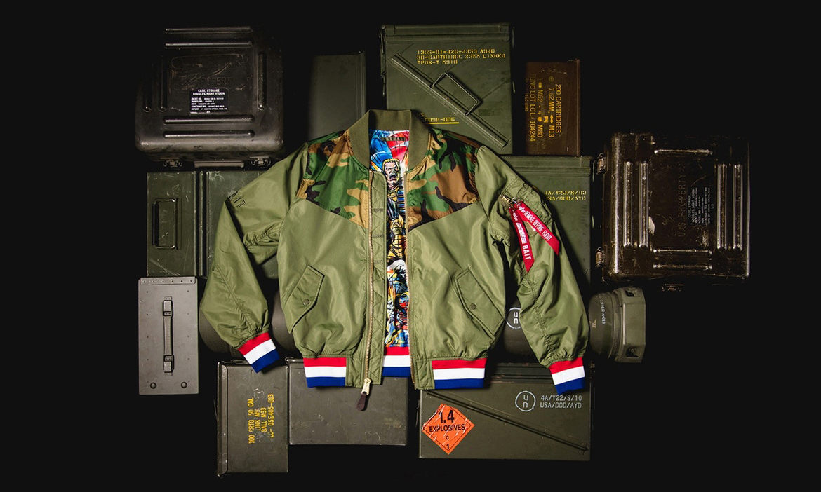 Alpha Industries x Hasbro x BAIT 打造三方联乘飞行员夹克