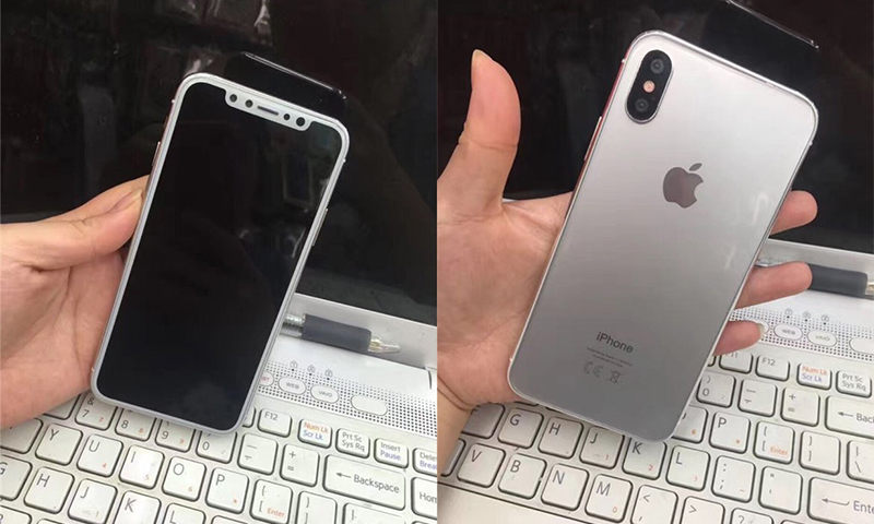 疑似 iPhone 8 银色版本谍照流出