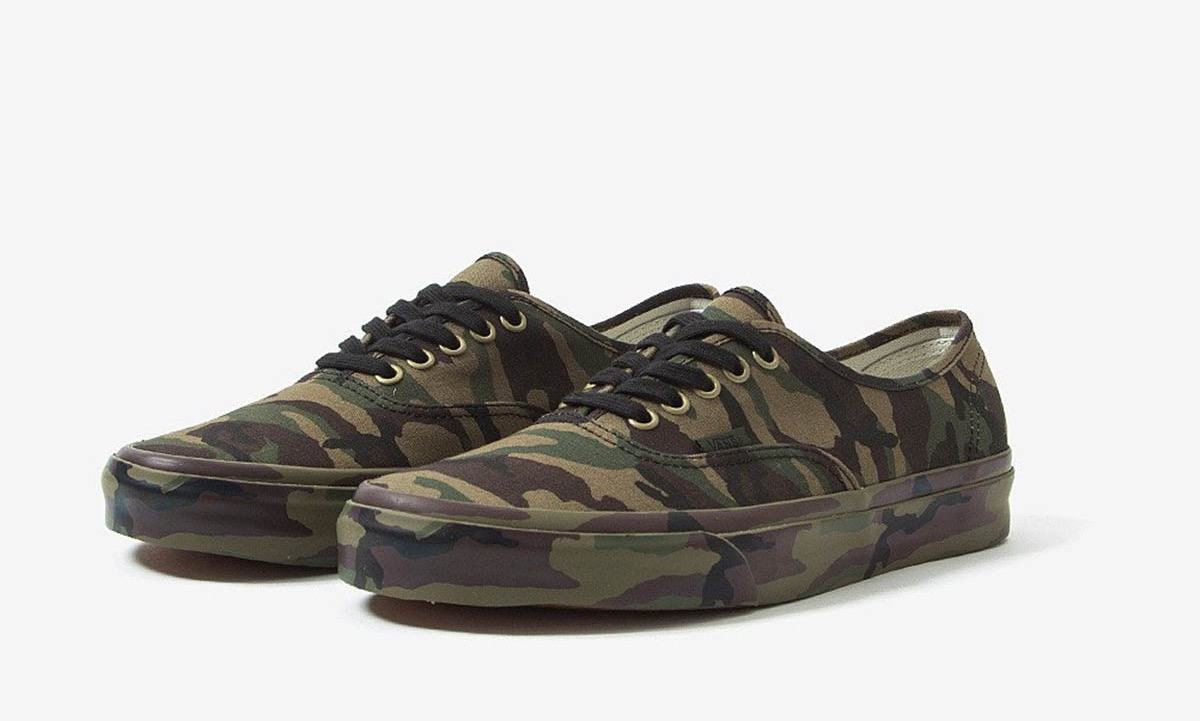 VANS Authentic 全迷彩配色 “Mono Camo” 开售