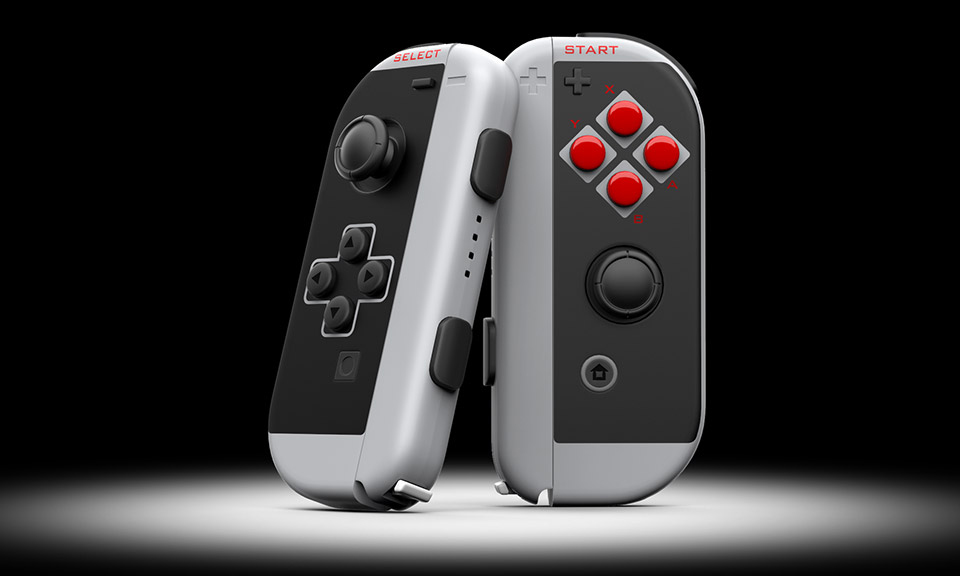 ColorWare 将 NES 情怀体现在 Nintendo Switch 定制手柄之上