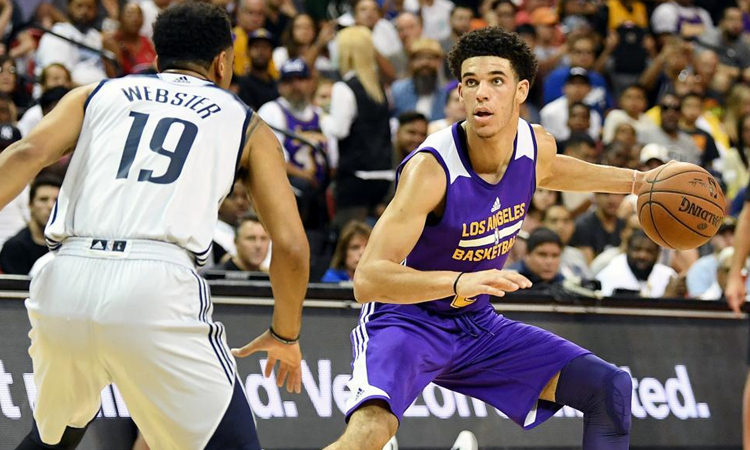 Lonzo Ball 获得 2017 NBA 夏季联赛 MVP