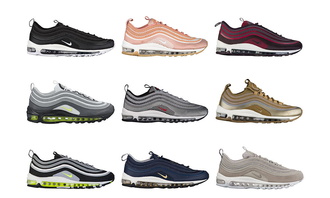 今年还有这 20 双 Nike Air Max 97 会陆续发售