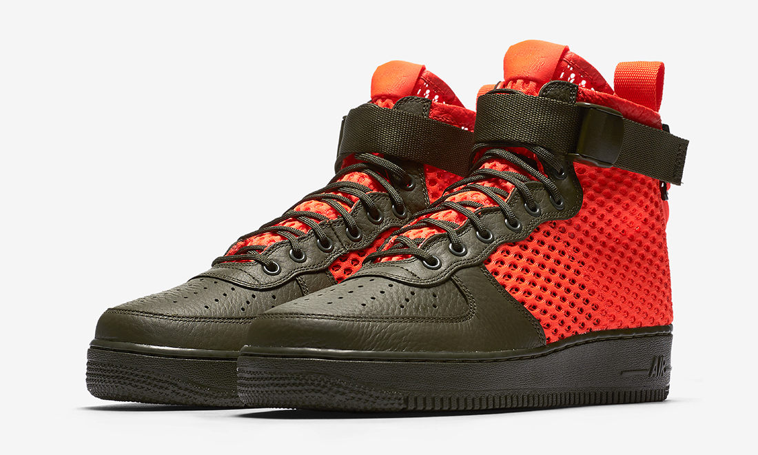 夏季也能无碍穿着的 Nike SF-AF1 Mid 新作