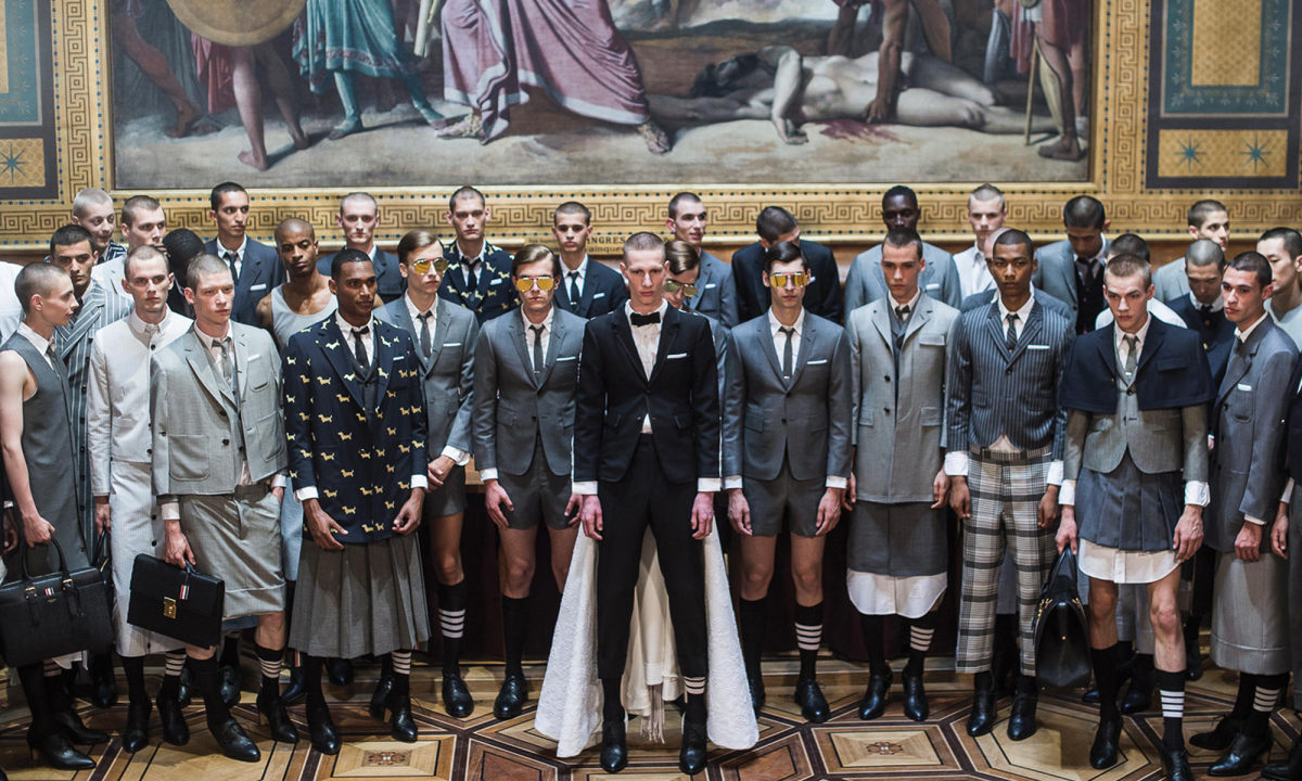 红白蓝，就是 Thom Browne 的所有？
