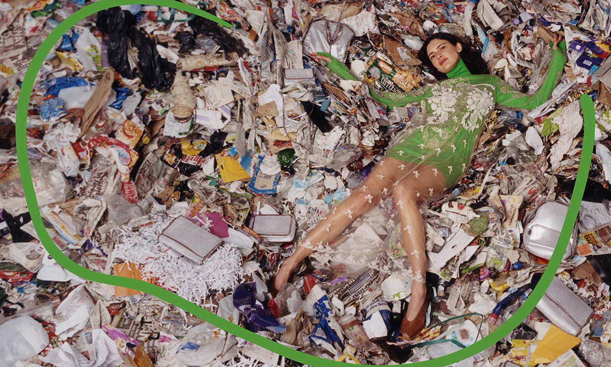 Stella McCartney 最新广告大片竟选址垃圾场？！
