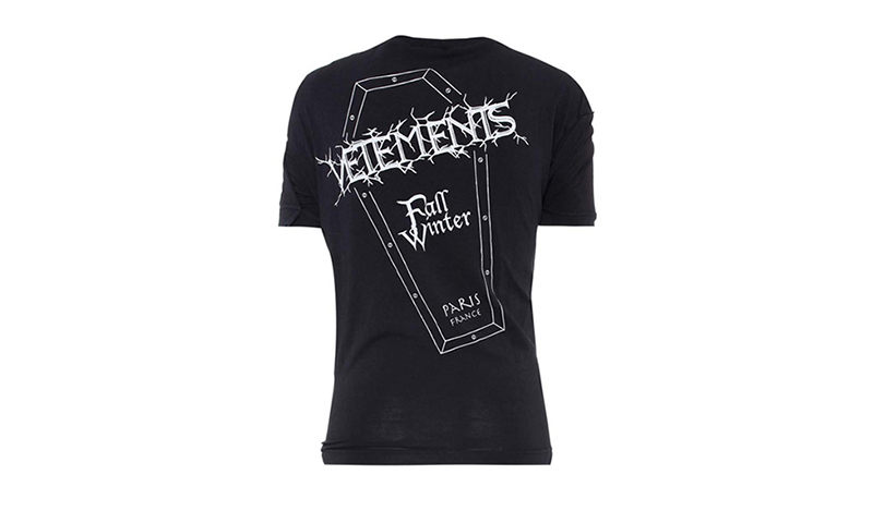 零售商 Mytheresa 率先带来 Vetements 秋冬新品