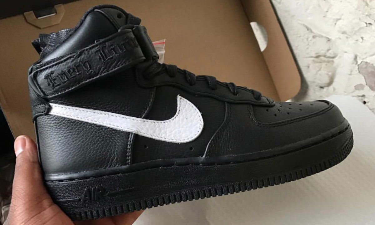 设计瓶颈期？VLONE x Nike 伦敦独占 Air Force 1 曝光
