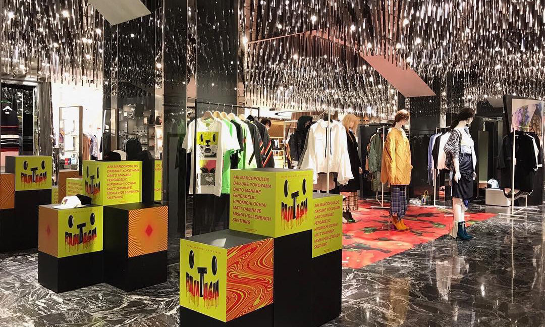 FACETASM 新宿伊势丹 POP UP STORE 今日开幕