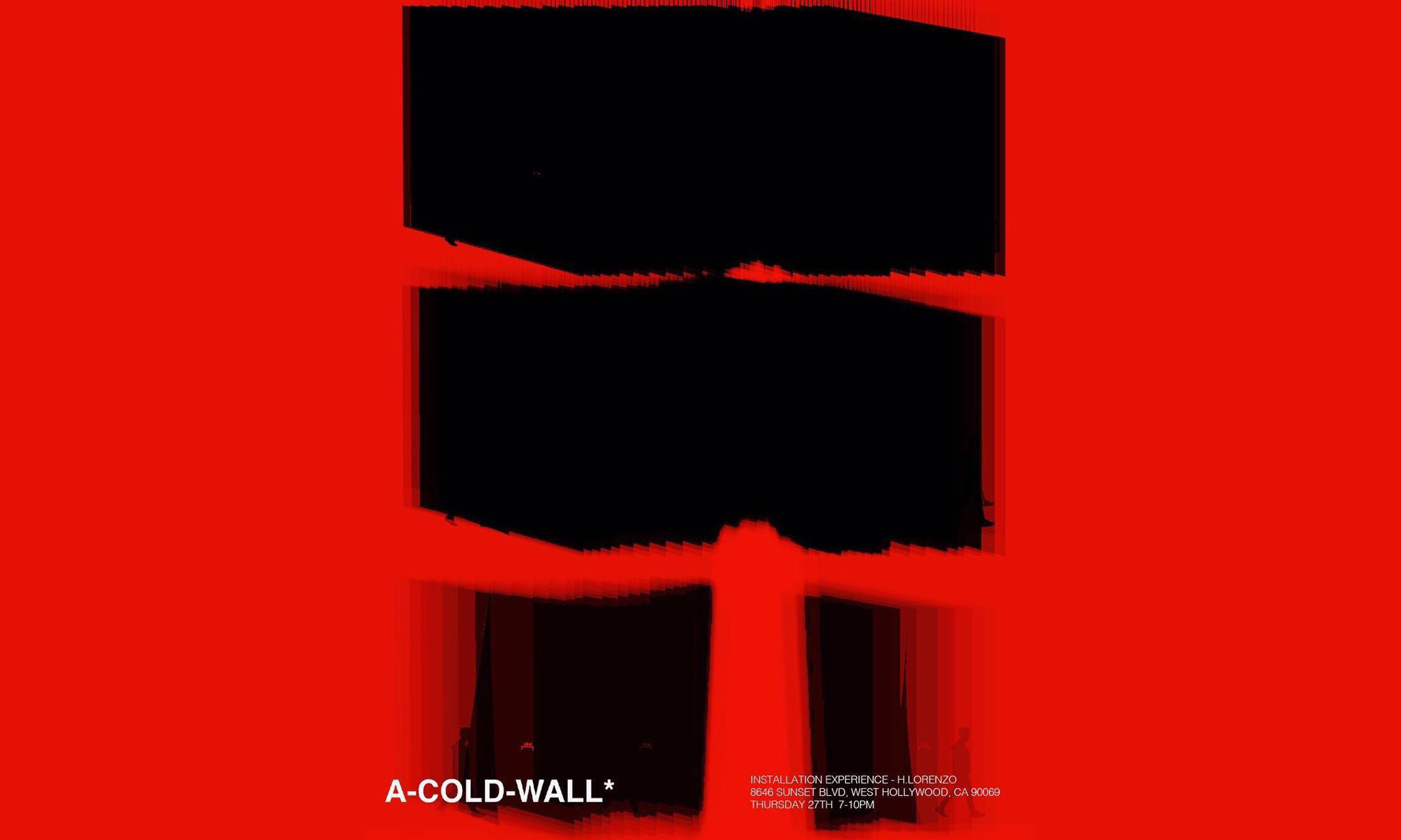 A-COLD-WALL* 将于潮流名所 H.Lorenzo 开设装置展览