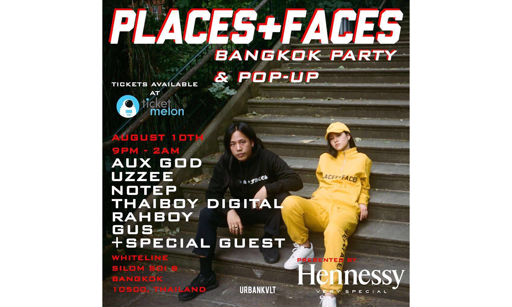 Places+Faces 于曼谷开设期间限定店，并举办 Party