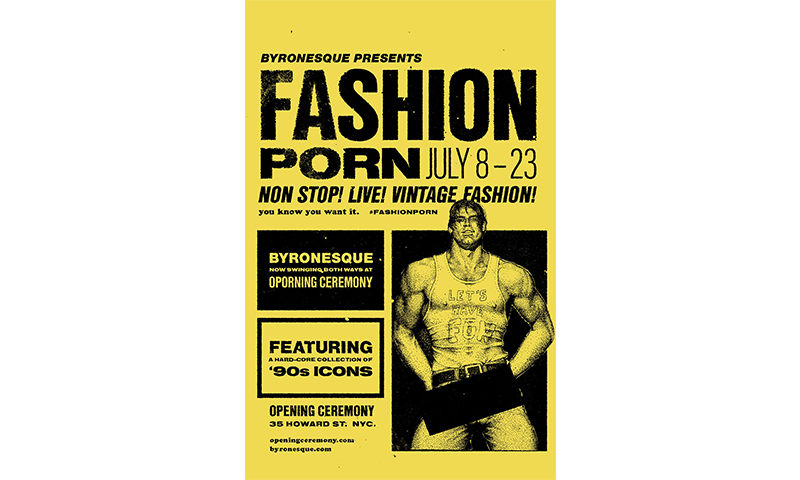 Opening Ceremony 纽约旗舰店开设 90s Fashion Porn Pop-Up
