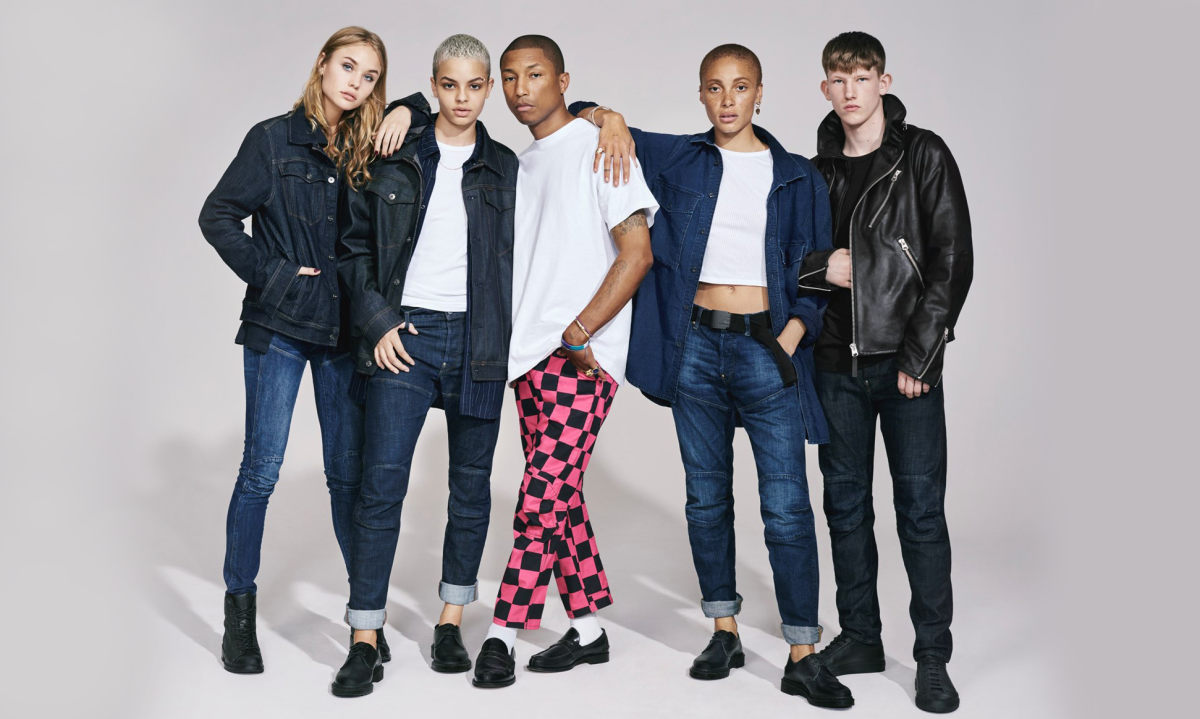 Pharrell Williams 出镜 G-Star RAW 2017 秋冬系列 Lookbook