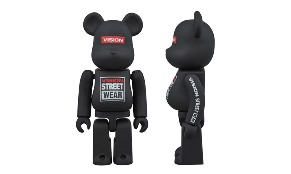 BE@RBRICK x VISION STREET WEAR 联乘玩偶发售